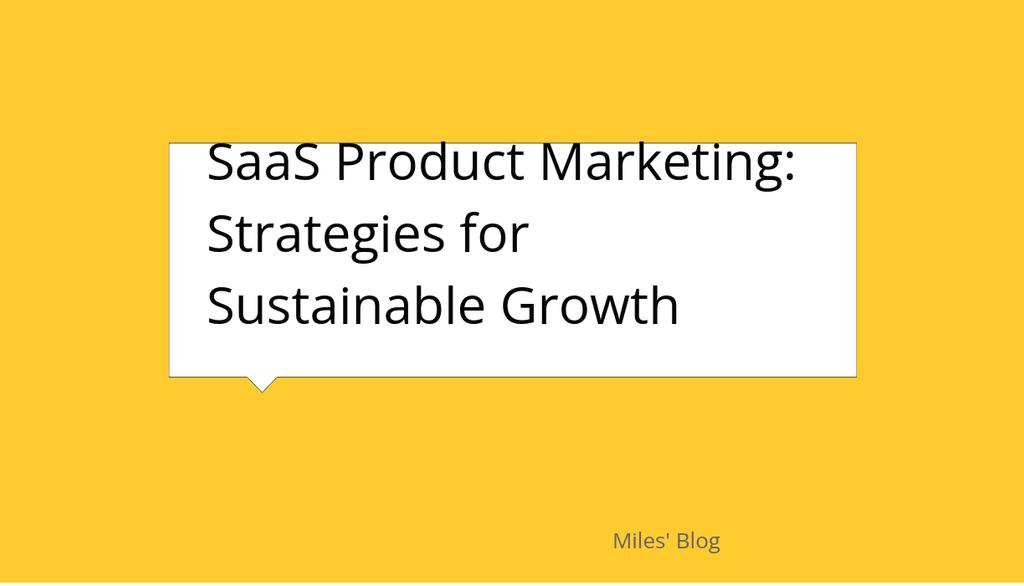 Unlike physical products, SaaS is intangible and constantly evolving, which means your marketing strategy needs to be just as agile.

Read more 👉 milesburke.co/saas-product-m…

#digitalmarketing #SaaS #ProductMarketing