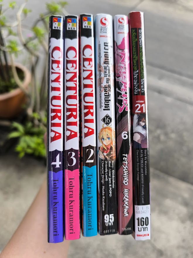 QedRead's tweet image. อ่านจบประจำวันที่ 21 ก.ย. 68
CENTURIA 2,3,4
ปราชญ์หนึ่งในใต้หล้ากับตราสุดอัปยศ 16
Nine Peaks 6
นึกว่าชีวิตเรากลายเป็นเกมจีบสาว ไปซะแล้ว กลับเป็นเกมเอาชีวิตรอดไปซะอย่างงั้น 21