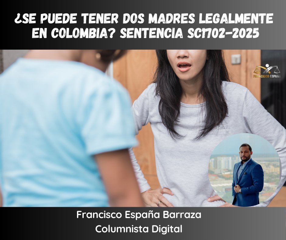 JurisprudenCol's tweet image. Lo que el ordenamiento jurídico prohíbe –explica la Corte– no es la existencia de varios vínculos familiares en simultáneo, sino aquellos que sean mutuamente excluyentes o contradictorios. Por ejemplo, no se puede ser "hijo biológico de dos madres", pero sí se puede ser hijo…