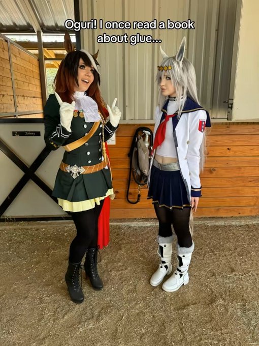 1 pic. No ice skating with Oguri after this one gang... umamusume https://t.co/9rh31bNX2E<a href="/tag/starwarscelebrationjapan"class="tags"><span>#starwarscelebrationjapan</span></a>