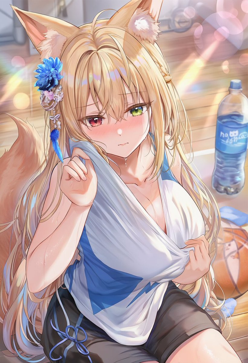 #じゅじゅ・juju #ケモミミ
蒸れちゃったのです・・・💦