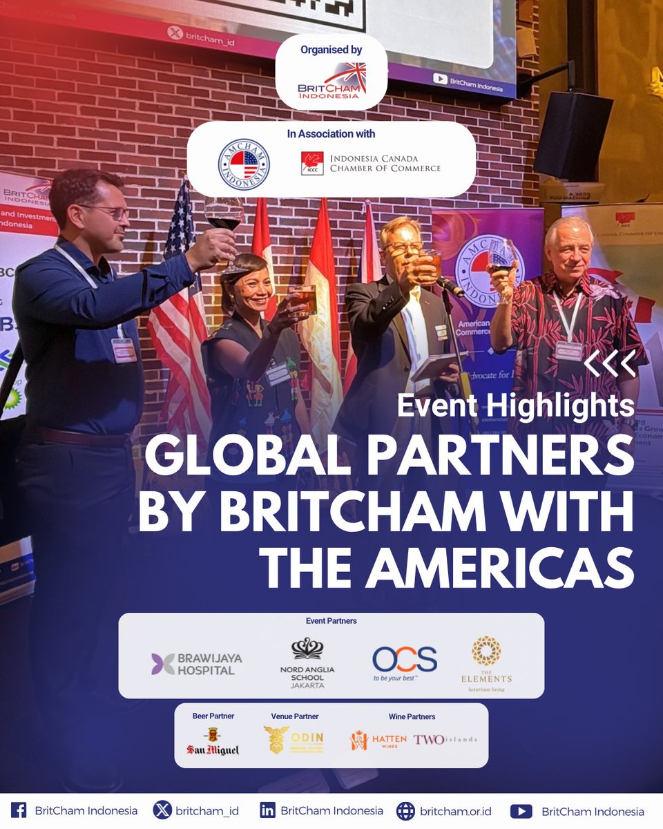 BritCham_ID's tweet image. On Tuesday, 16 September 2025, BritCham Indonesia proudly hosted Global Partners by BritCham with the Americas.

Full Post — linkedin.com/feed/update/ur…

#BritChamID