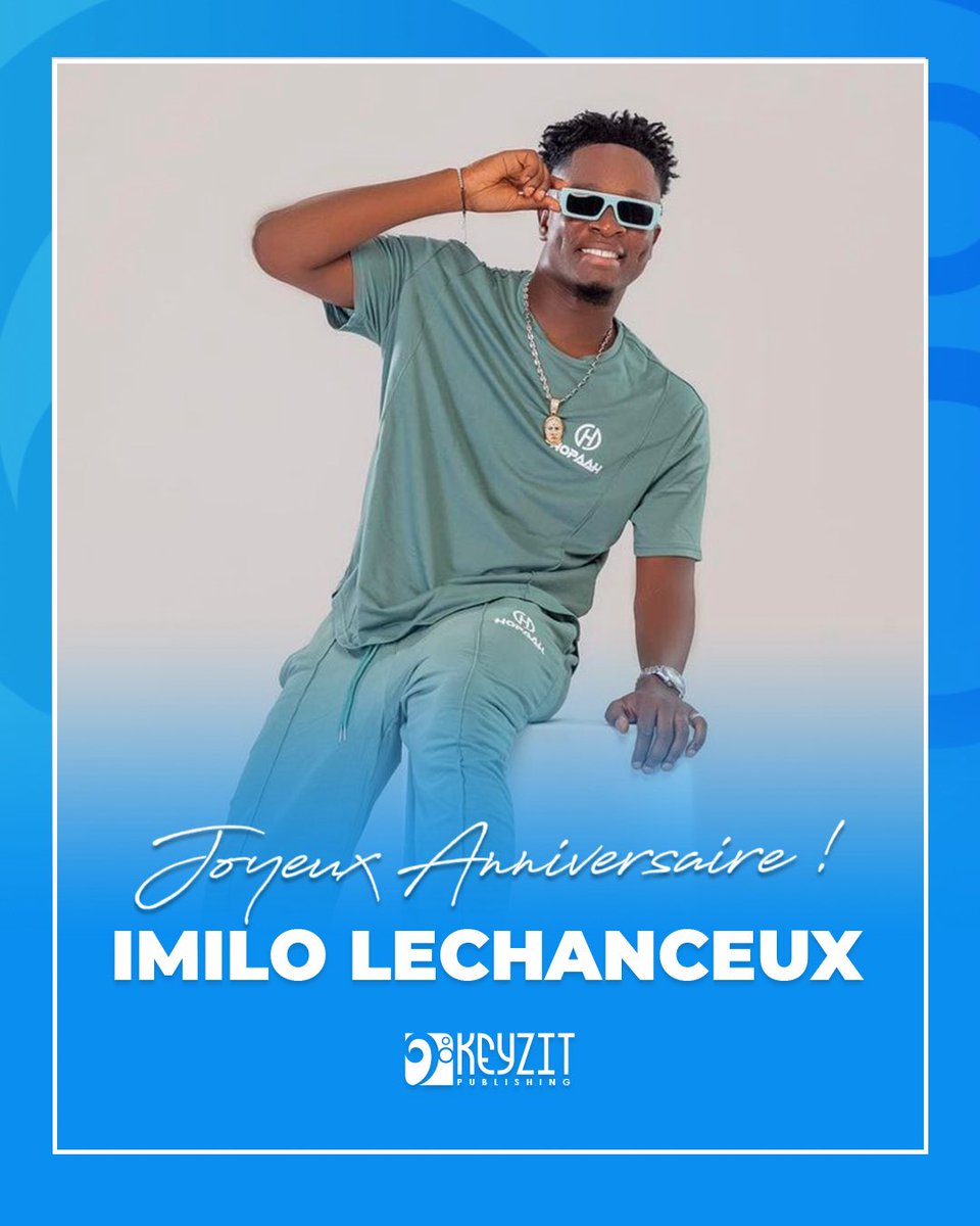 KeyzitBurkina's tweet image. 🎉 Toute l’équipe de Keyzit souhaite un joyeux anniversaire à Imilo Lechanceux ! 🎂🎊

✨ Que la joie, la paix, la santé et le succès t’accompagnent toujours !

#ImiloLeChanceux #KeyzitPublishing #KeyzitCI #KeyzitAfrica #AfricanMajor