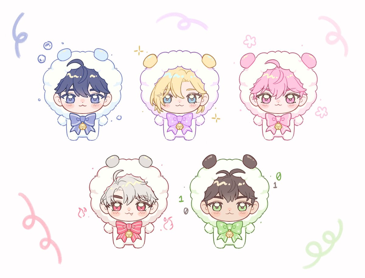 Smol~ 💙💜💗❤️❤️
#PLAVE #플레이보