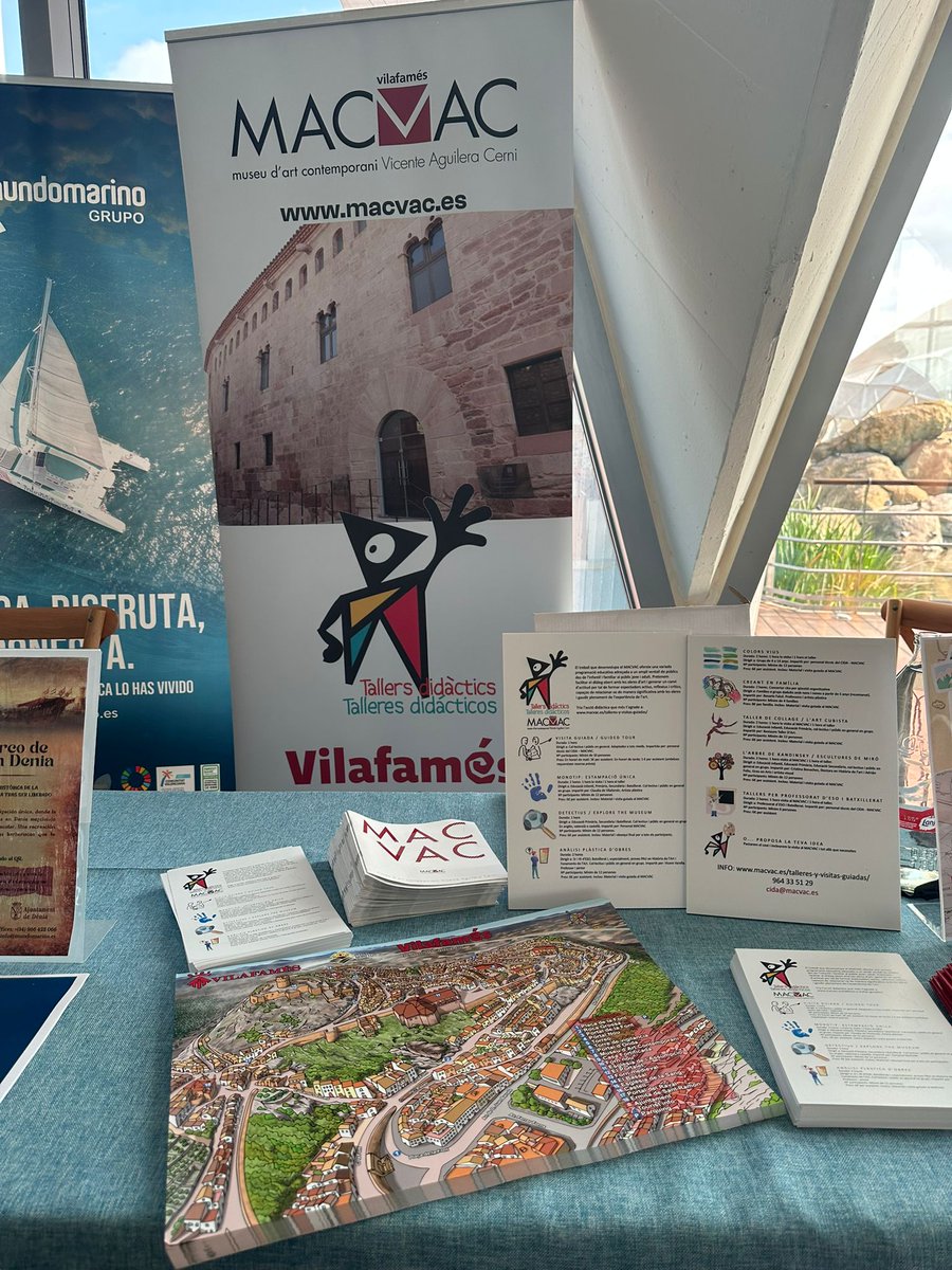 📣 Vilafamés promociona els atractius turístics en clau educativa durant la jornada Tour&amp;Kids

📌L'Oceanogràfic de València ha acollit aquest cap de setmana la segona edició de la jornada de docents

🔎 Tota la informació:
vilafames.org/vilafames-prom…