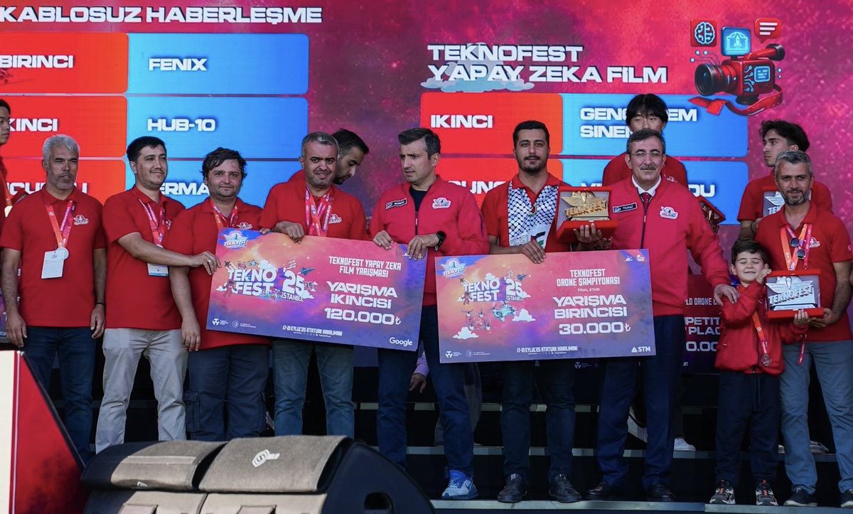 Hocalarımızdan Öğr. Gör. Mustafa Taşiyan danışmanlığında, <a href="/gencstem/">Genç Stem</a> ekibi #TEKNOFEST2025 Yapay Zekâ ile Kısa Film Yarışması’nda Türkiye ikinciliği elde etti. “Gök Kubbemiz” projesiyle Şanlıurfa’yı ve üniversitemizi gururla temsil eden hocamızı ve ekibini tebrik ederiz.