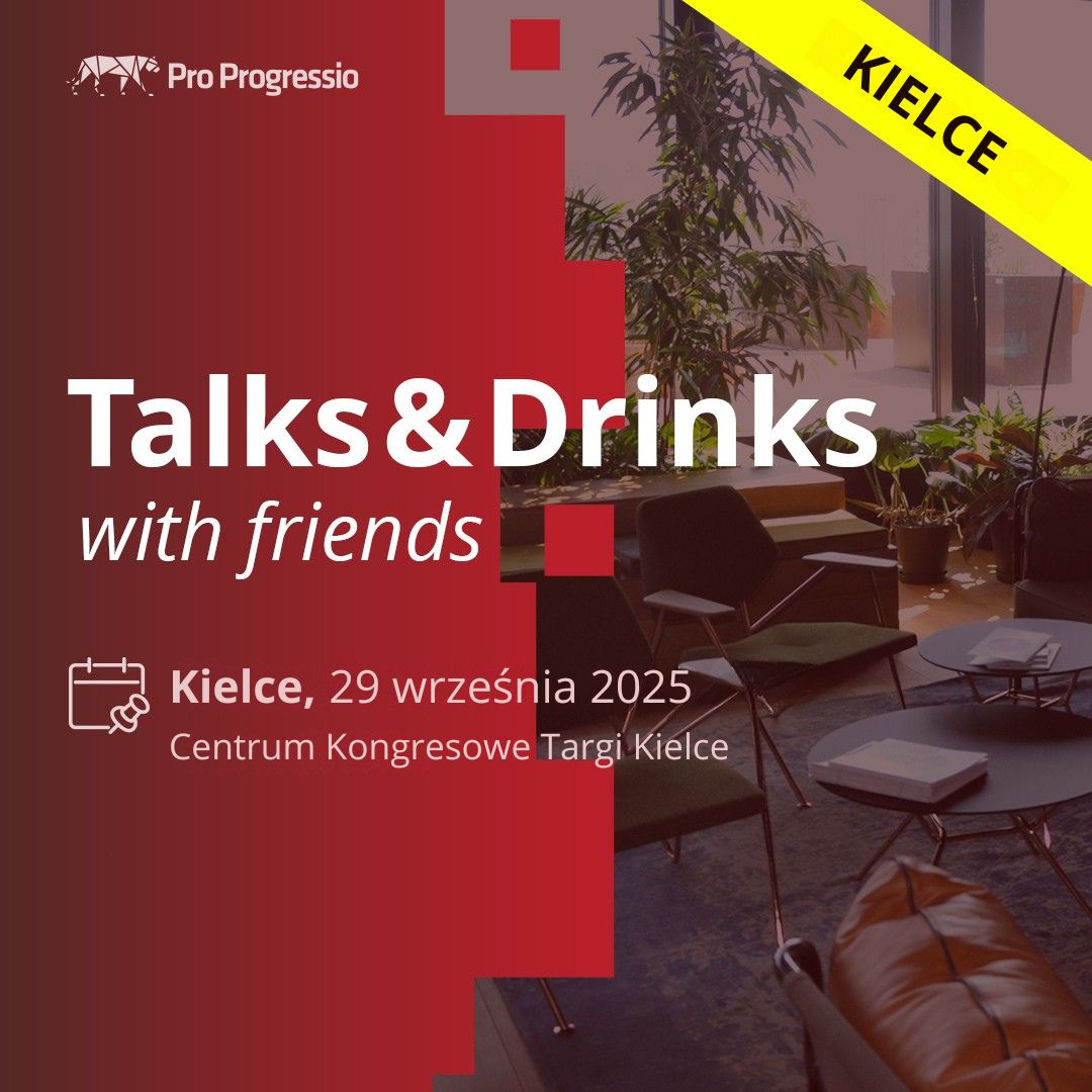 Pro_Progressio's tweet photo. Wracamy z 𝗧𝗮𝗹𝗸𝘀&amp;𝗗𝗿𝗶𝗻𝗸𝘀! 🍸
📅 29.09.2025 | ⏰ 16:30
📍 Wieża Widokowa, Targi Kielce
Networking, inspiracje i świetne towarzystwo w jesiennej edycji #TalksandDrinks. 
Szczegóły i zapisy 👉 https://t.co/YIAh9Jq2B2

#ProProgressio #Talskanddrinks #Kielce #MKBR https://t.co/TRhTUZcuNU