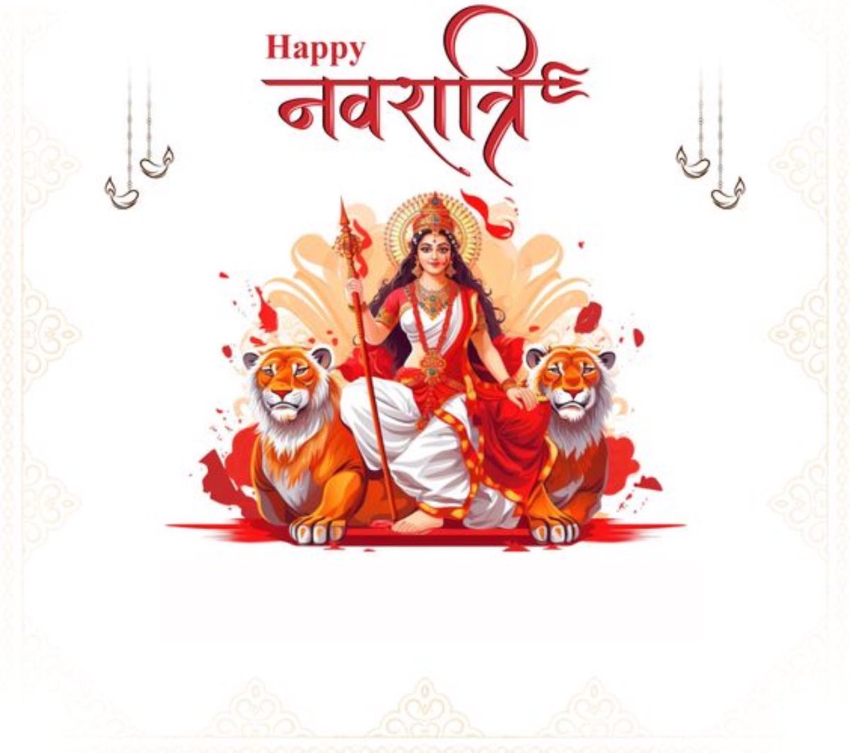 Navratri is the journey of dissolving fear into faith, chaos into clarity, and darkness into light. As Maa Durga resides within every heart, may this Navratri remind us of our own inner power and strength. 🙏🙏