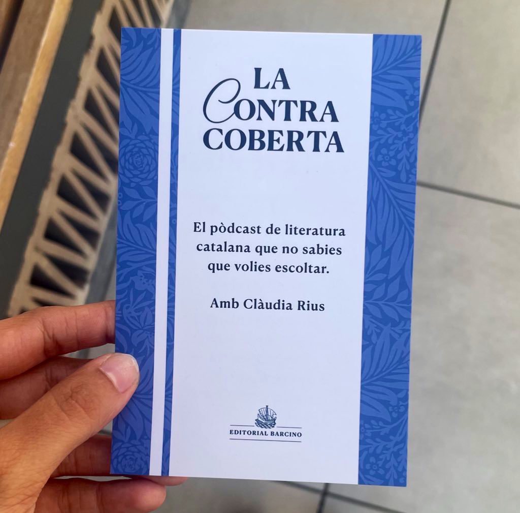 ClaudiaRiusL's tweet image. I si resulta que amb el nostre humor pessimista i els nostres jocs retòrics, el que passa és que som més barrocs que mai?

Ja podeu escoltar el 3r episodi de “La contracoberta”, en què el dr. @AlbertRossich ens parla del popular Rector de Vallfogona.

🚽👉open.spotify.com/episode/4RsDag…