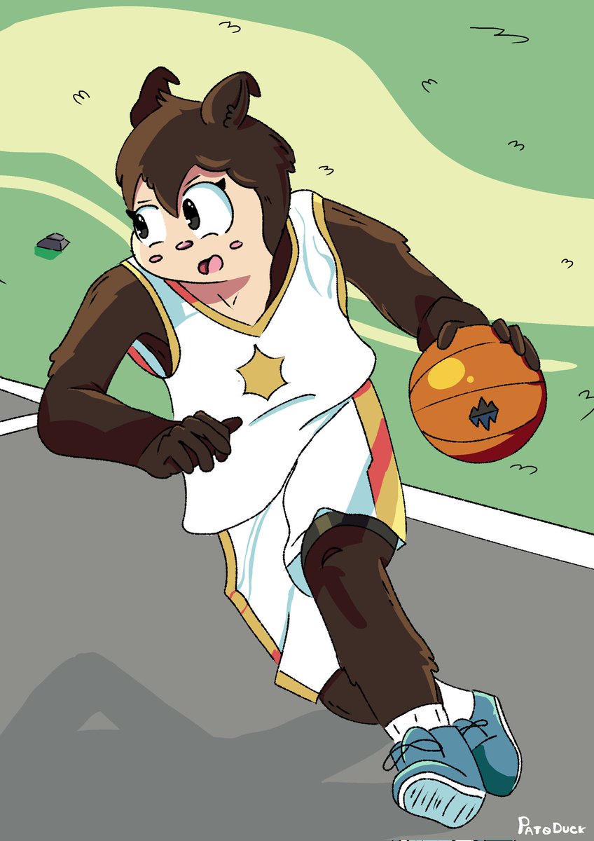 Patoduckdraw's tweet photo. Erizo basquetbolista del episodio "The Basketball Liaries" https://t.co/K89kuhqg3c