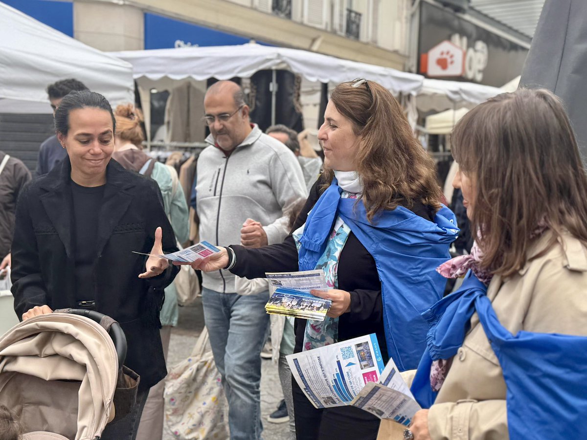 💬 Ce dimanche au marché de #Levallois : de vrais échanges, de vraies rencontres, de sincères discussions.

🚀 Notre énergie pour faire gagner Levallois et tous les Levalloisiens ? C’est vous ! 

👉🏼 Rejoignez-nous : liesmessatfa.fr 

#Municipales2026 #municipales