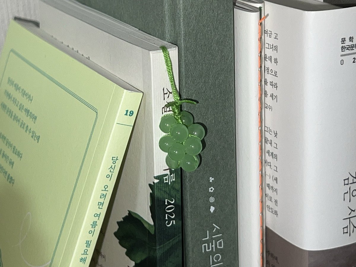 _epdl's tweet image. 연두색 비즈를 보지마자 포도가 생각낫슨..