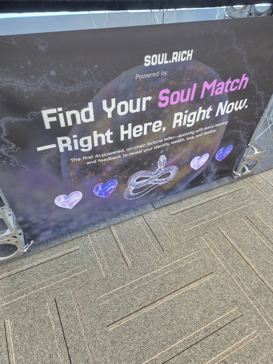 love37773's tweet image. 참석!!
안내 하는분 최고 친절!

#SoulDrop @soul_Rich_ai