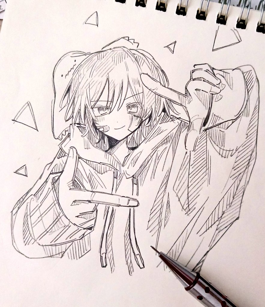 20分即描き 
