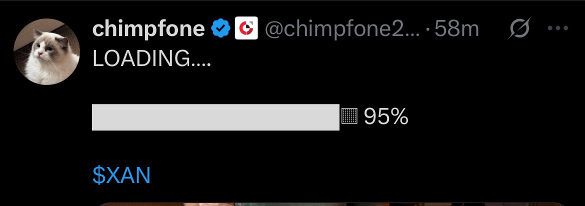 Registration for the <a href="/anoma/">Anoma</a> drop ends today 

Chimp just stated we’re 95% done so probably we get tge this week 

$XAN still trading above $0.15 pre-market which puts the fdv above 1.5B

That’s very good

Exciting week ahead while we stay upward 🦐