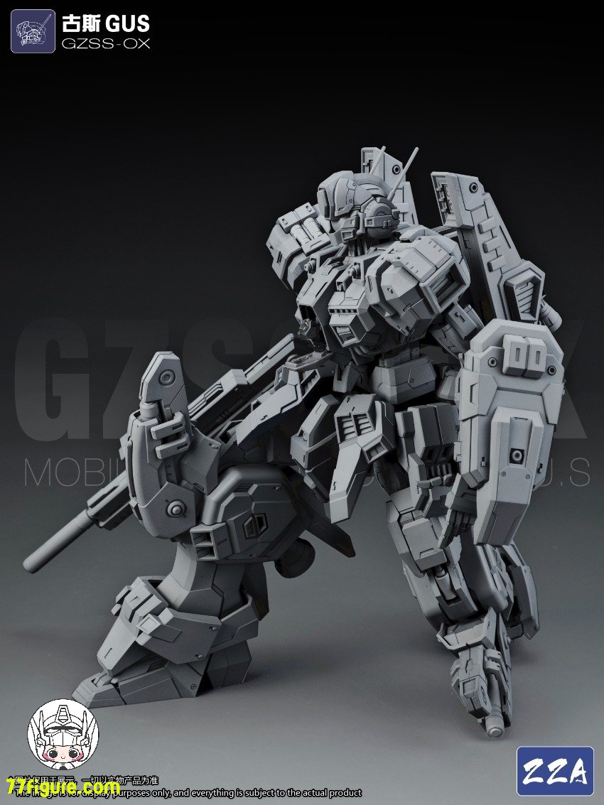 予約商品] ZZA Model 1/100 GZSS-OX ガス プラモデル 素材：ABS、PVC