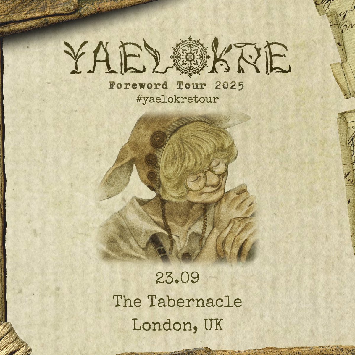 YaelokreNews's tweet image. It&apos;s Foreword&apos;s 2nd night in London! The show is fully booked and will be supported by Ben Caplan. Doors open at 7 PM!

•

{#yaelokretour #yaelokre}