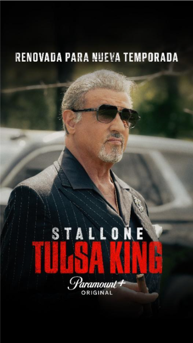 PARAMOUNT+ ANUNCIA LA CUARTA TEMPORADA DE "TULSA KING", LA SERIE PROTAGONIZADA POR EL NOMINADO AL ÓSCAR SYLVESTER STALLONE
La primera, segunda y tercera temporada de "Tulsa King" están disponibles en exclusiva en <a href="/paramountplus/">Paramount+</a> 
<a href="/pulpolatam/">pulpo latam 🐙</a>