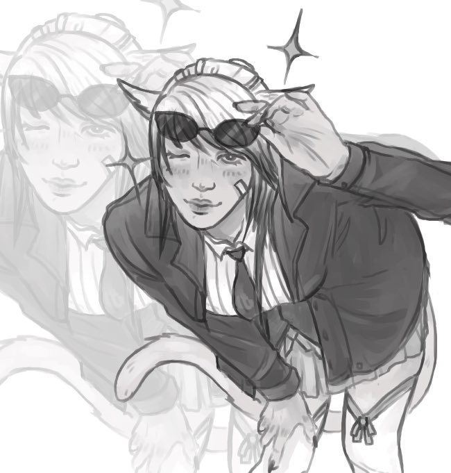 #FinalFantasyXIV #finalfantasy #commission #sketch