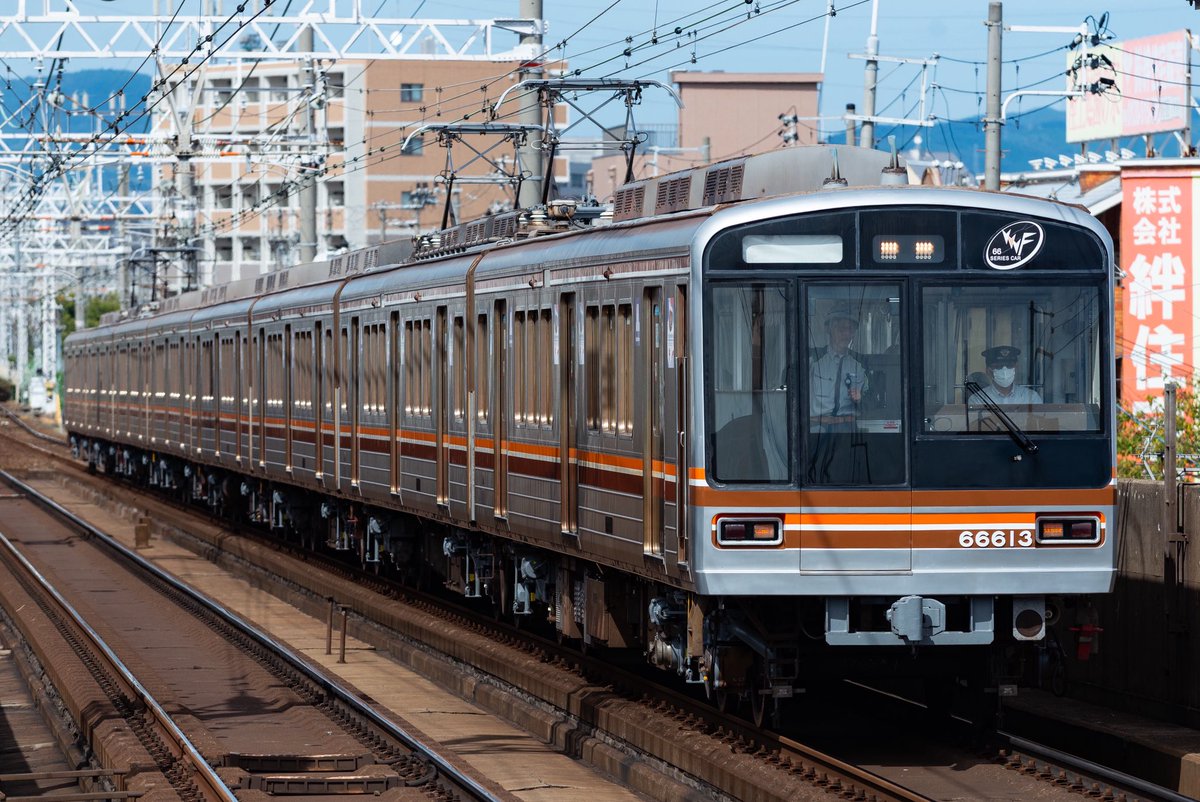 hk_t45's tweet photo. 9/22
66613F
東吹田出場試運転
序盤の方だけ幕が白幕でした https://t.co/P8rblifmy8