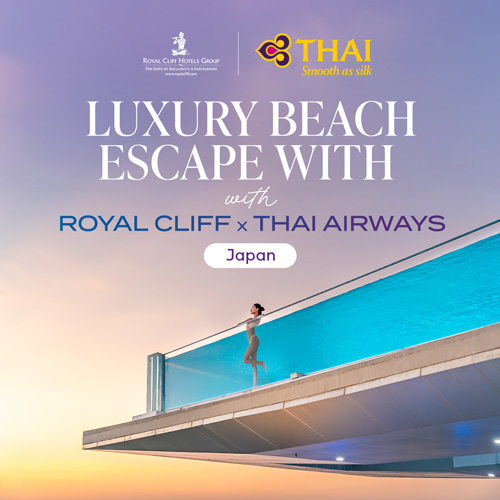 ThaiairI's tweet photo. タイ国際航空ご搭乗者限定で、ラグジュアリービーチリゾート、ロイヤルクリフホテルとの特別キャンペーン実施中✈✨
タイ最大級のインフィニティプールも楽しめるんです！

📍詳細はこちらから
https://t.co/HQPJL6ZZdw https://t.co/bEuy7XsFlo