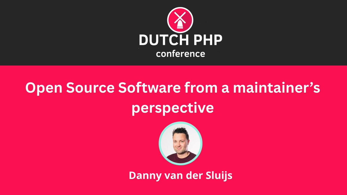 dpcon's tweet image. 🎤 Danny van der Sluis spoke at The Dutch PHP Conference!
The talk 'Open Source Software from a maintainer’s perspective' is now live!💪 🚀
🎥 Watch it here: buff.ly/kaO7BnZ
#dpc25 #stackagnostic #phpconference