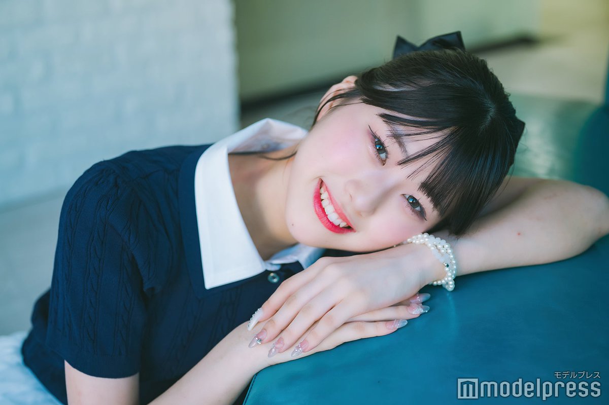 modelpress's tweet image. 【フレキャン2025特集✍】

注目の“日本一可愛い新入生”候補
青山学院大学・夏凪里季さん

🔻撮り下ろし写真多数
mdpr.jp/news/4646978

大学：青山学院大学
出身地：神奈川県
誕生日：6月24日
趣味：お菓子作り、映画鑑賞、数独

#フレキャン2025 @frecam_contest