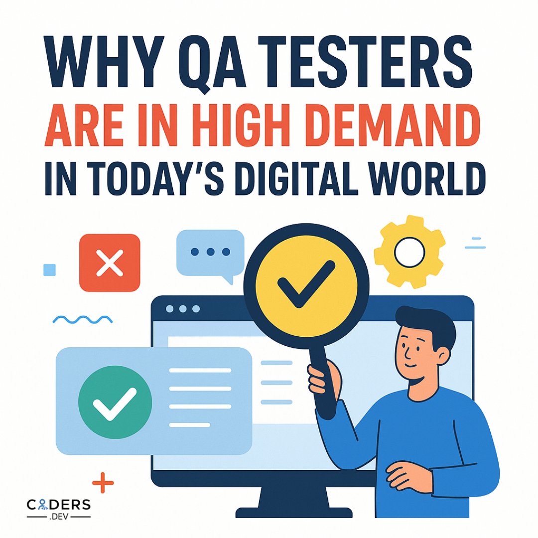 dev_coders's tweet image. 🚨 Quality gaps cost more than you think!
🐞 Buggy releases = lost revenue & damaged reputation.
🛡️ QA testers catch issues early to ensure security, reliability & happy customers.
👉 Discover why QA talent is in high demand:
coders.dev/blog/qa-softwa…