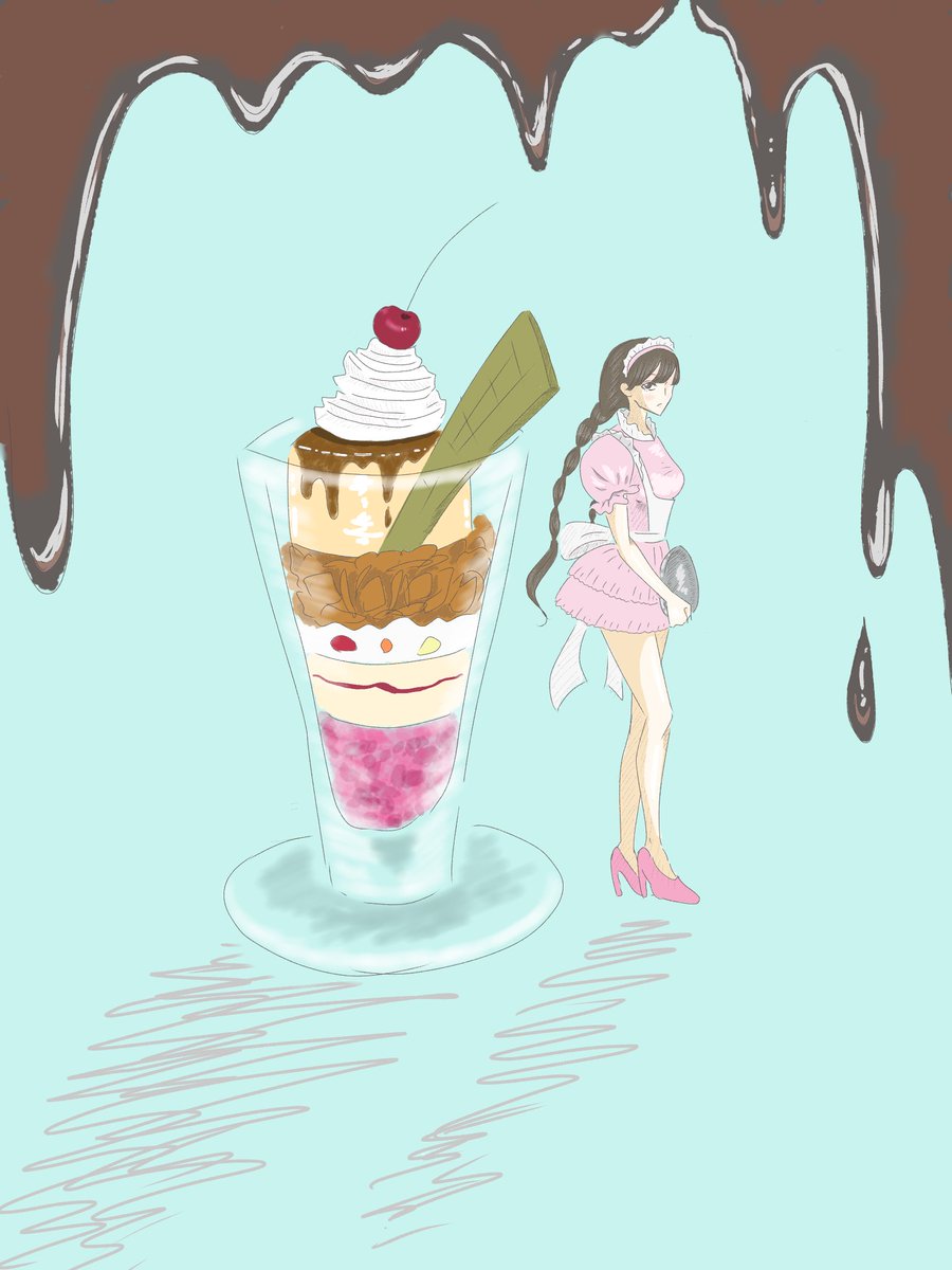 #一次創作
#一次創作イラスト 
＃オリキャラ