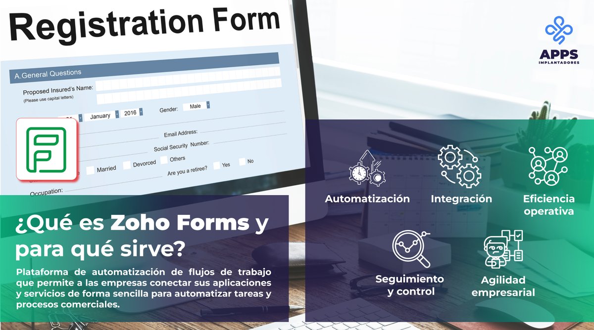 AppsImplant's tweet image. 📢 Nuevo artículo en el blog:
¿Sabes qué es Zoho Forms y para qué sirve?
Te lo contamos aquí 👉zurl.co/cBd6o
#zohoforms #zoho #automatizacion #formularios @Zoho @ZohoEspana @ZohoForms