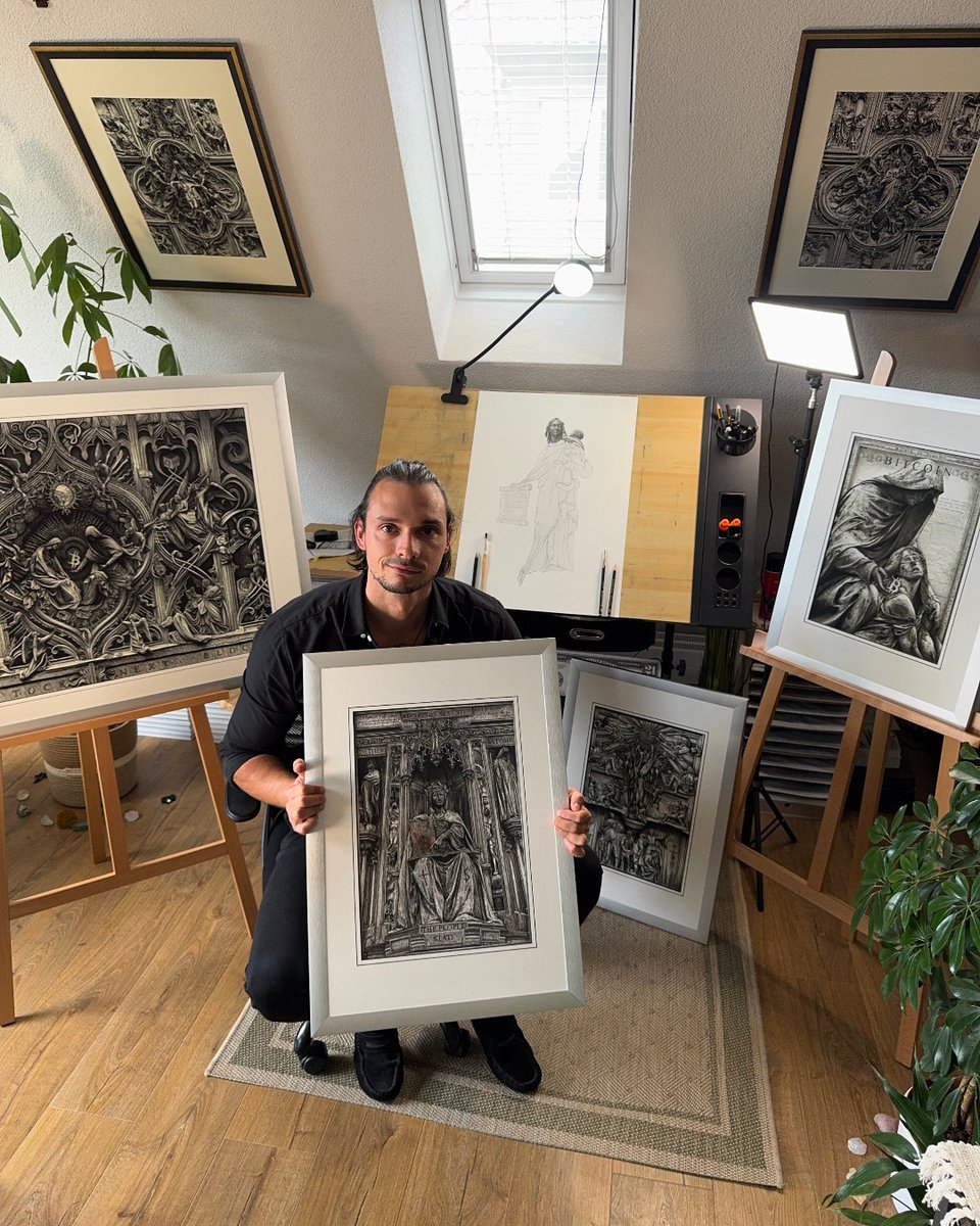 Art meets proof-of-work in Lugano! 🎨

We are thrilled to announce that the incredible artist @bitcoin_apex will be drawing LIVE at the Plan ₿ Forum on Oct 24-25.

Come witness his masterpiece unfold at the Bitcoin Art Gallery inside the stunning Villa Ciani. Don't miss it!