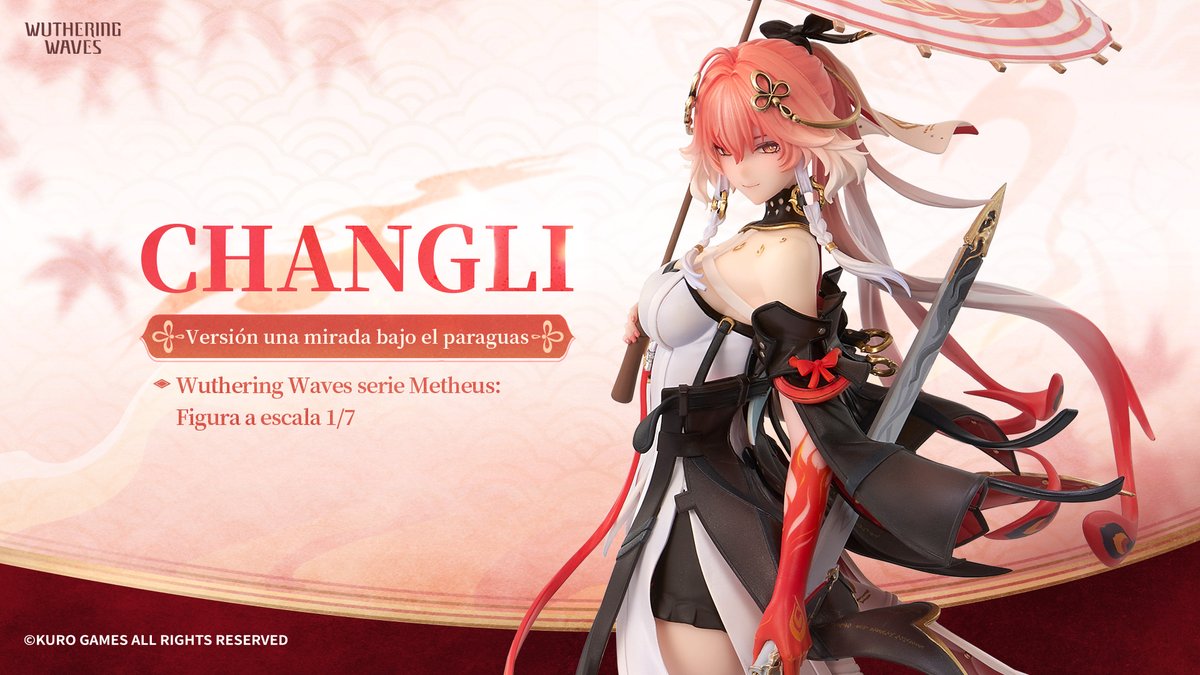 ★ Figura a escala 1/7 de Changli de la serie Metheus de Wuthering Waves | ¡Preventa ya abierta! ★

Para más información, visita:
►amiami: amiami.com/eng/search/lis…
►bahomu: bahomu.com/products/wuthe…
►nekotwo: nekotwo.com/collections/wu…
►OMO Merch: omo-merch.com/collections/wu…

Me