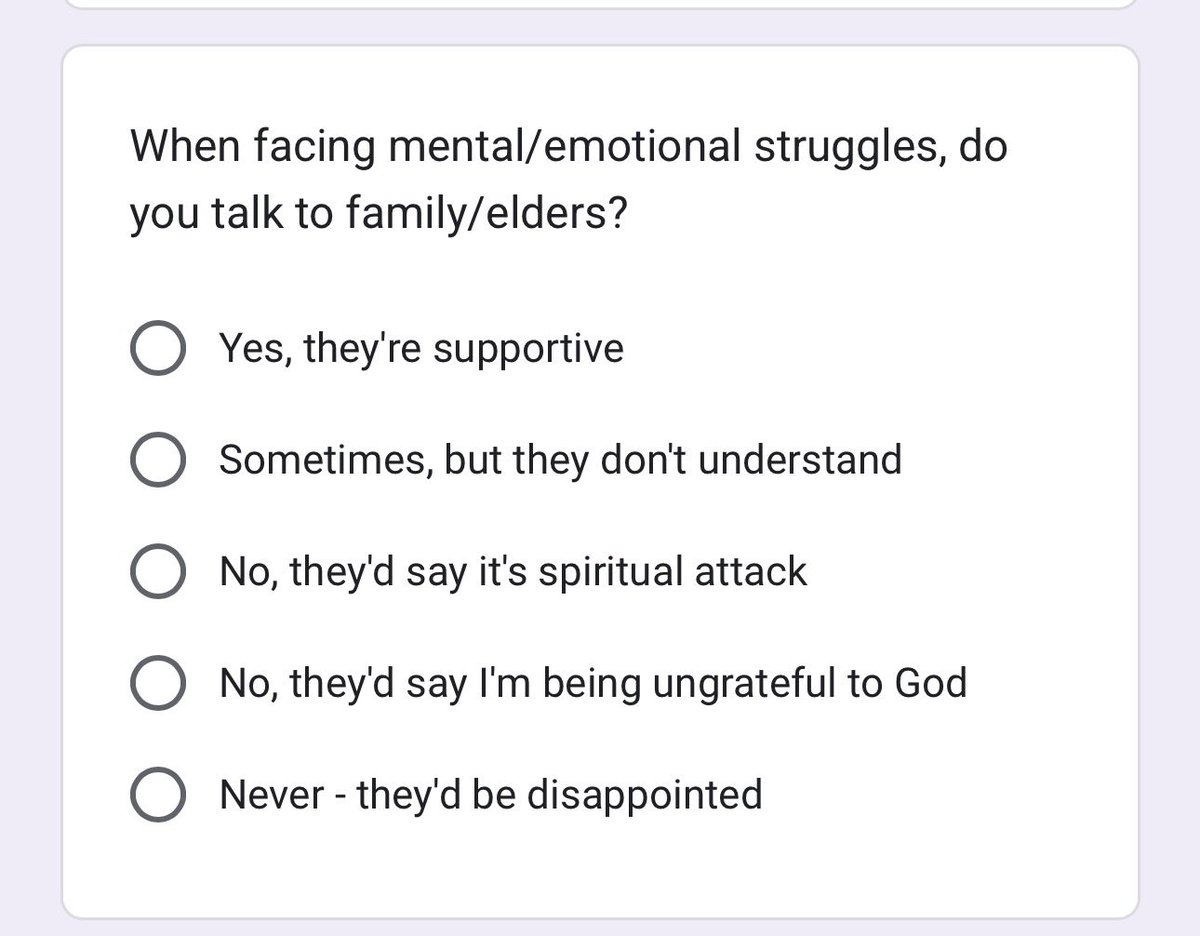 If you have a moment please help me fill, and share + retweet this survey. Would mean a lot to me. 

Specifically for Africans with special emphasis on Nigerians. 

docs.google.com/forms/d/e/1FAI…