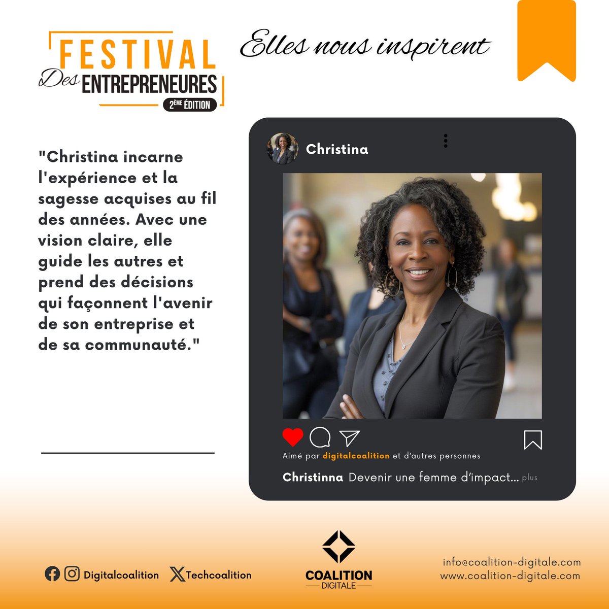 TechCoalition's tweet image. Happy Business Women’s Day! 🎉💼 ♀️
-Never forget how wildly capable you are
-Your achievements inspire us all! 
-Kudos to those who support women-owned businesses
#WomenInBusiness
#BusinessWomensDay #CoalitionDigitale #DigitalCoalition