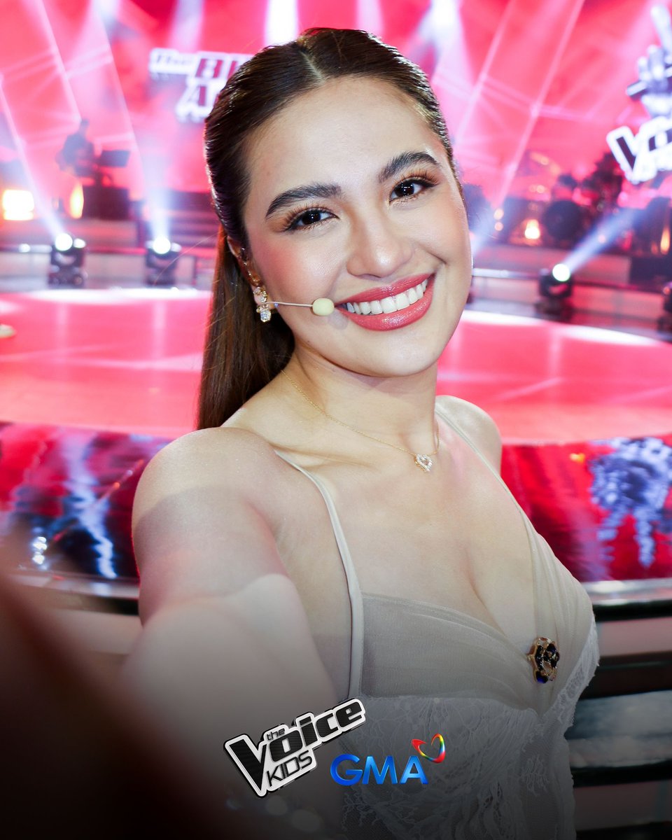TeamJulieAnneSJ's tweet photo. Julie Anne San Jose @MyJaps 

#TheVoiceKidsGMA https://t.co/qouiS3Xdzv