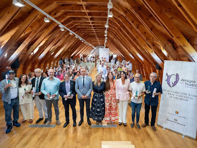Gala de entrega de los 36 Premios Amigos del Teatro, Ciudad y Provincia de Valladolid: laacequia.blogspot.com/2025/09/premio…
<a href="/dipvalladolid/">DiputacionValladolid</a> <a href="/AyuntamientoVLL/">Ayto. de Valladolid</a> <a href="/CulturaVLL_/">CulturaVLL</a> <a href="/Amiteatroval/">Amigos del Teatro de Valladolid</a>