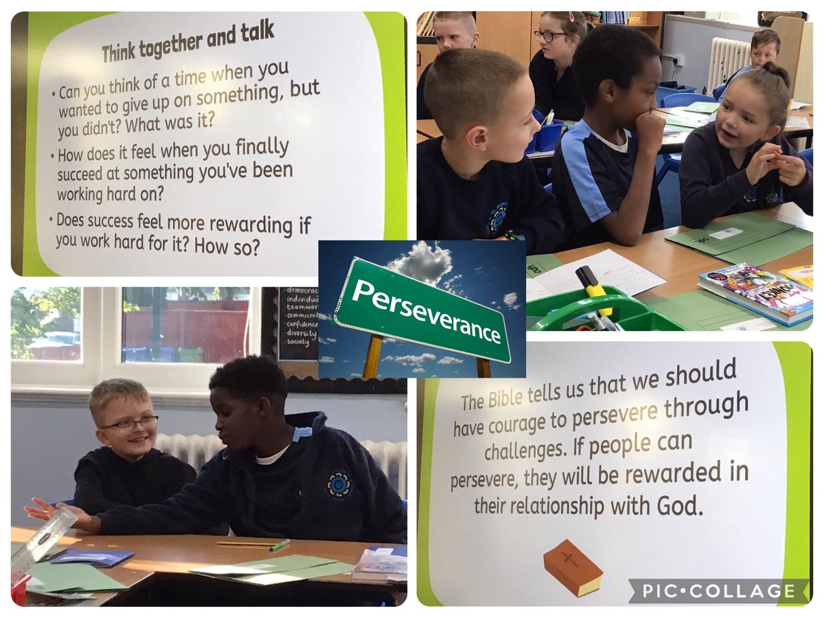 StAugustinesCPS's tweet image. Year 4 have been talking all about perseverance in our classroom collective worship! Some of us have promised to try hard with our times tables and some with our spellings #StAugustinesPrayer #StAugustinesPersonalDevelopment