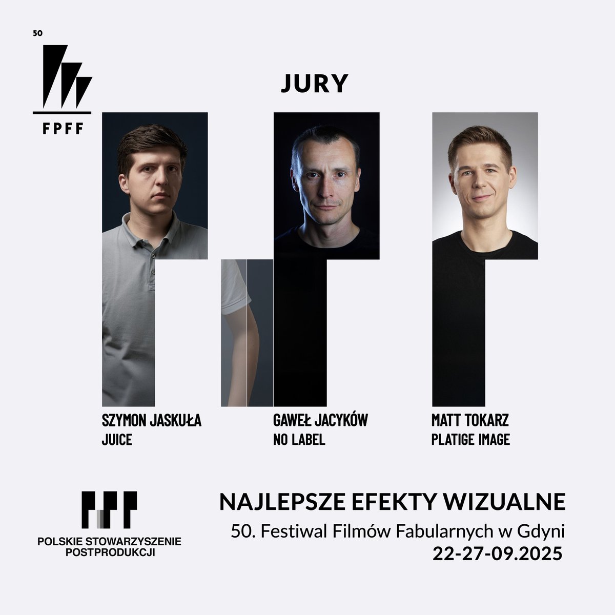 The 50th Polish Film Festival in Gdynia will, for the first time, honor excellence in Visual Effects for feature films 🎬 🙌

We’re proud to share that Matt Tokarz, Head of CGI &amp; VFX Supervisor at Platige Image, has been invited to join the jury alongside Szymon Jaskuła (Juice)