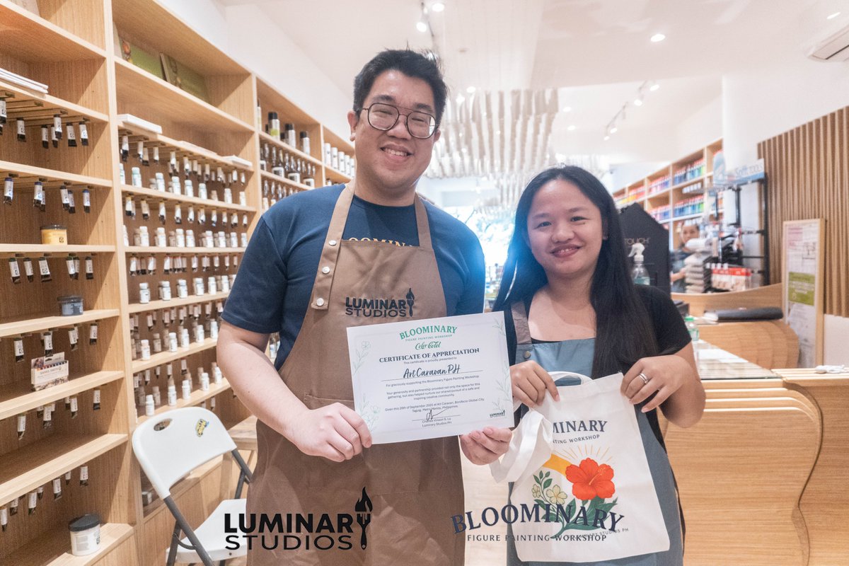LuminaryStudPH's tweet photo. Thank you also to ART CARAVAN BGC for generously being our home for the figure painting workshops for our 3rd straight session! It is with your help that we are able to bring our fees down and make it accessible to more people.

Thank you also to my sister who's constantly making time to support Luminary Studios PH.
