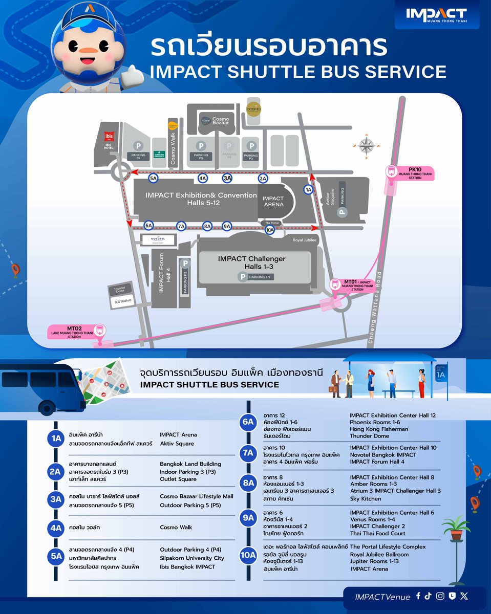 IMPACTVenue's tweet image. Arrive at your venues faster &amp;amp; easier with free shuttle bus

🚃Visit shopping malls, eateries, amusement parks &amp;amp; more!
🚃Save our free shuttle bus pickup/drop off map

Less time in transport, more time more events!

#ShuttleBus #IMPACTShuttle #ExploreIMPACT #VisitIMPACT