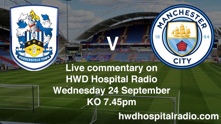 Can the Terriers be the next 'giant killers' when they take on Manchester City in the next round of the EFL Cup? Find out by listening to our LIVE commentary from 7.45pm this Wednesday: hwdhospitalradio.com/howtolisten.sh…