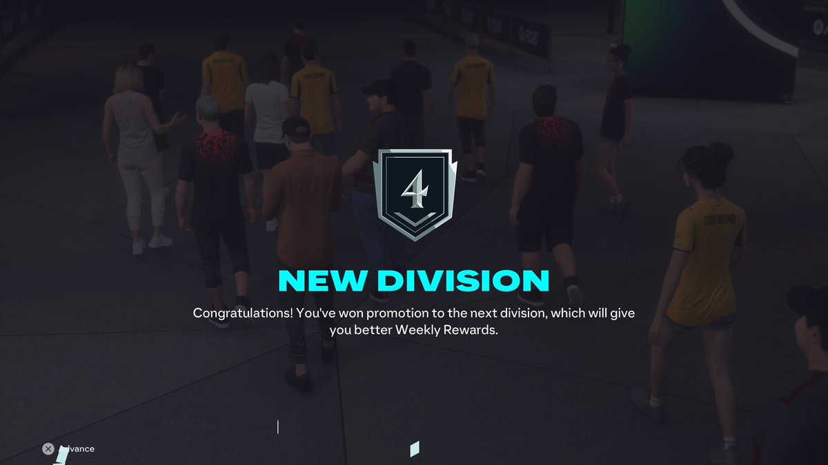 Gazza79FC's tweet image. Division 4 ✅️
Pajor 🧠
Ladder 🔜 
#EAFC #FCPRO #EAFC26