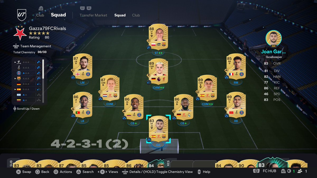 Gazza79FC's tweet image. Division 4 ✅️
Pajor 🧠
Ladder 🔜 
#EAFC #FCPRO #EAFC26