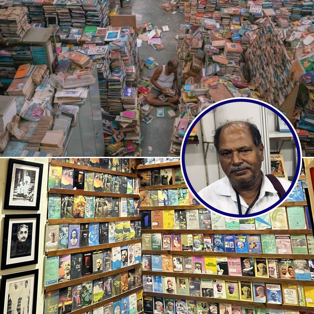 _indiapulse's tweet image. 🚨 A 75-year-old man from Karnataka sold his home to build India’s largest library—housing over 2 million books—with free access for everyone. #India #Karnataka #Largestlibrary