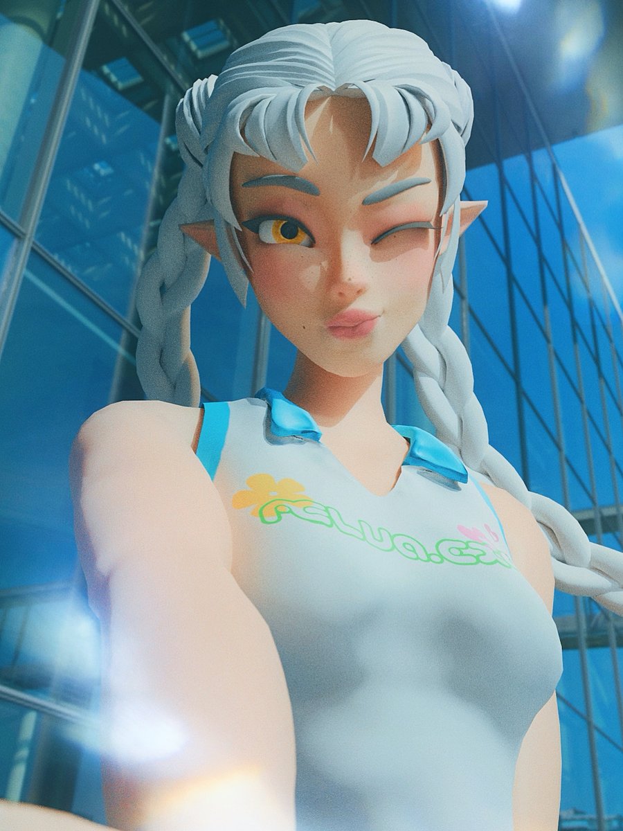 Aelva_exe's tweet photo. Hi <3 I'm Aelva and this is my first completely selfmade 3D Vtuber/Virtual Influencer I'm working on and I've been learning Blender for this! 

#VTuber素材 #ENVtuber #blender #characterdesign #VTuber #VTuberUprising https://t.co/6cUW6oNSWs