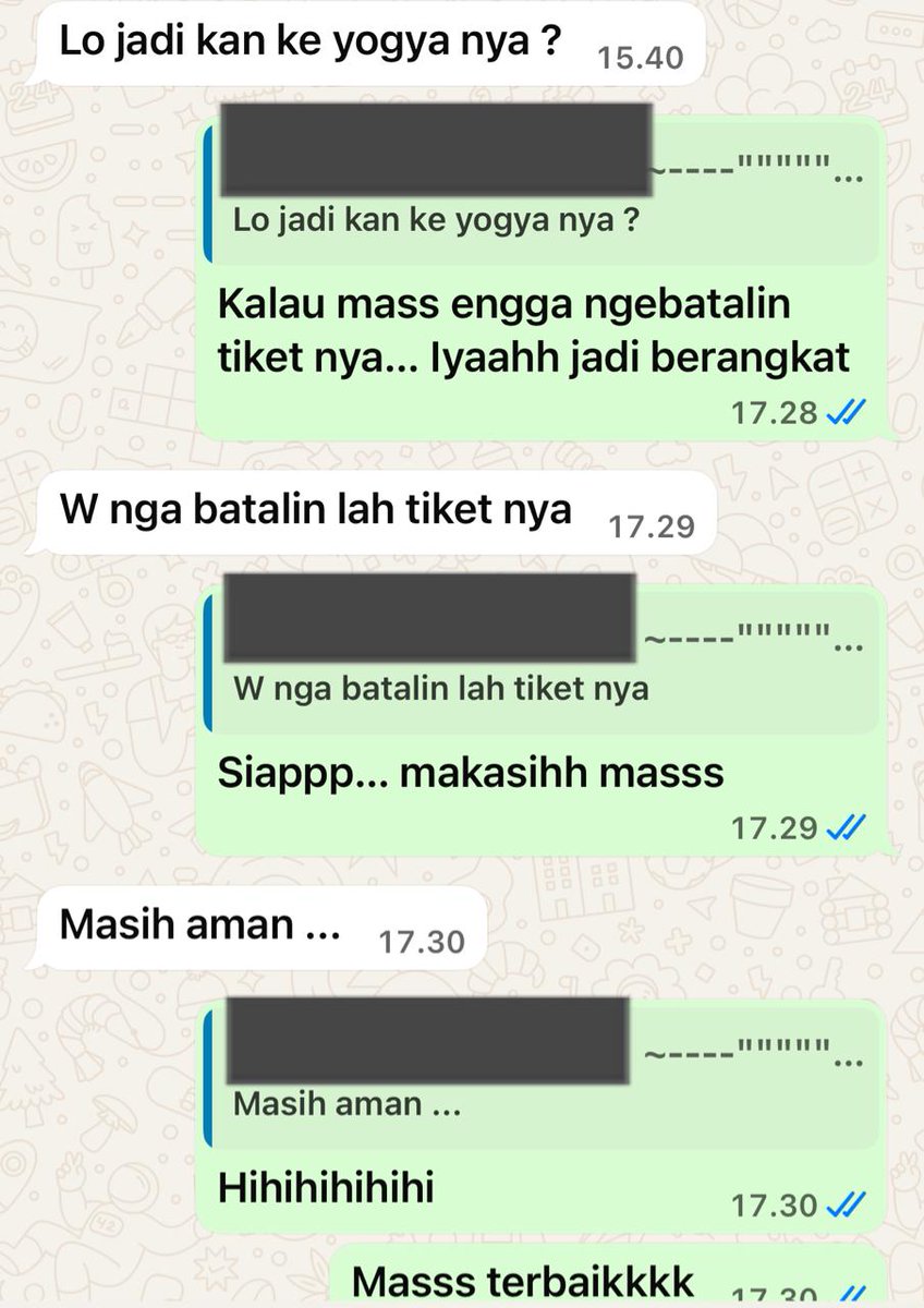 See you in October jogja….

Gadun kalau marah kalau ngambek, ngomong nya kasar  “w lo w lo” hahahaha lucuuuu