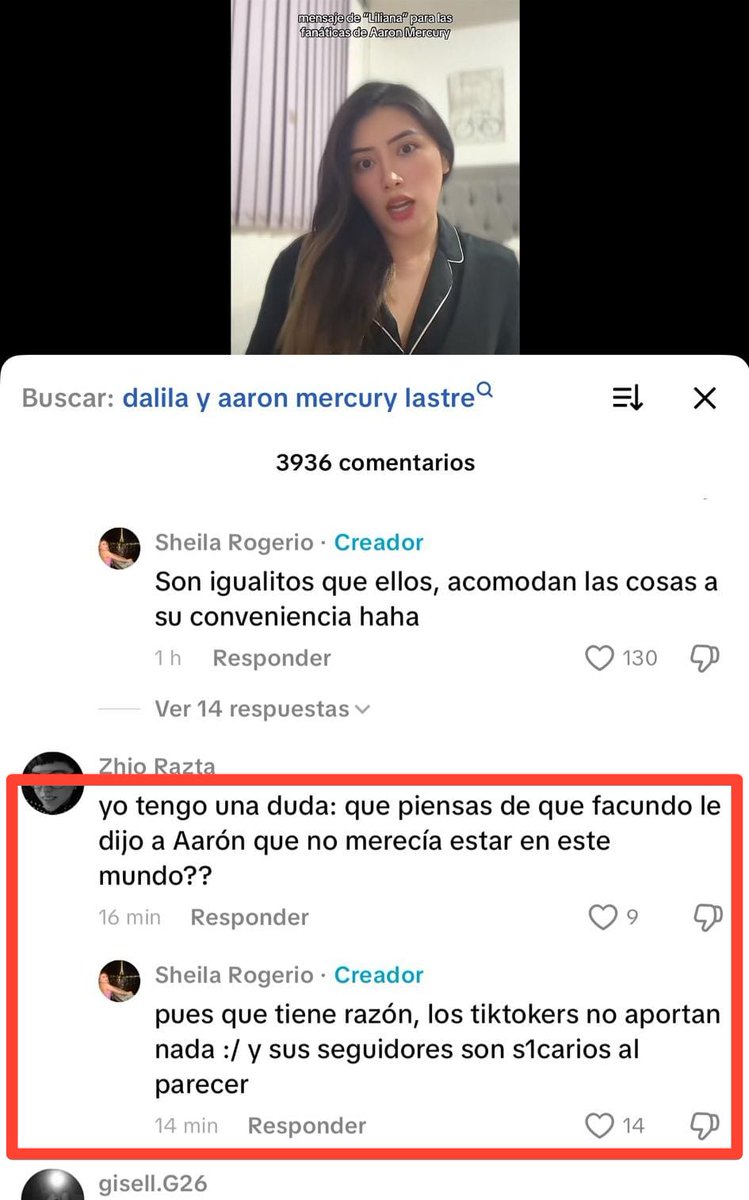 alltheetruthx's tweet photo. Asco de persona esta chica, ahora resulta que Aaron no merece vivir #aaronmercury #LaCasaDeLosFamososMx #LCDLFMX3 https://t.co/Xg7nWSplA3
