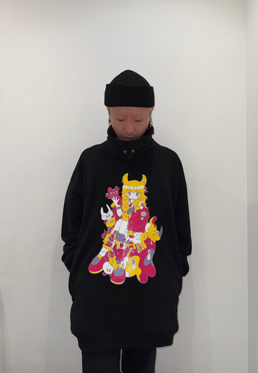 KIDILL / KL1005 / 田中かえ/PUNK GIRL HI-NECK KIDILL / KL1005 / 田中かえ/PUNK GIRL HI-NECK