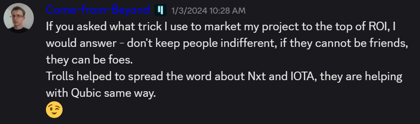 hereisfrescoid's tweet photo. $QUBIC is on track to become one of the top ROI projects, with or without fake influencers. The mission stays the same. Stack $QUBIC, stay focused, and remember: we’re still early. https://t.co/IGzsbycGNy