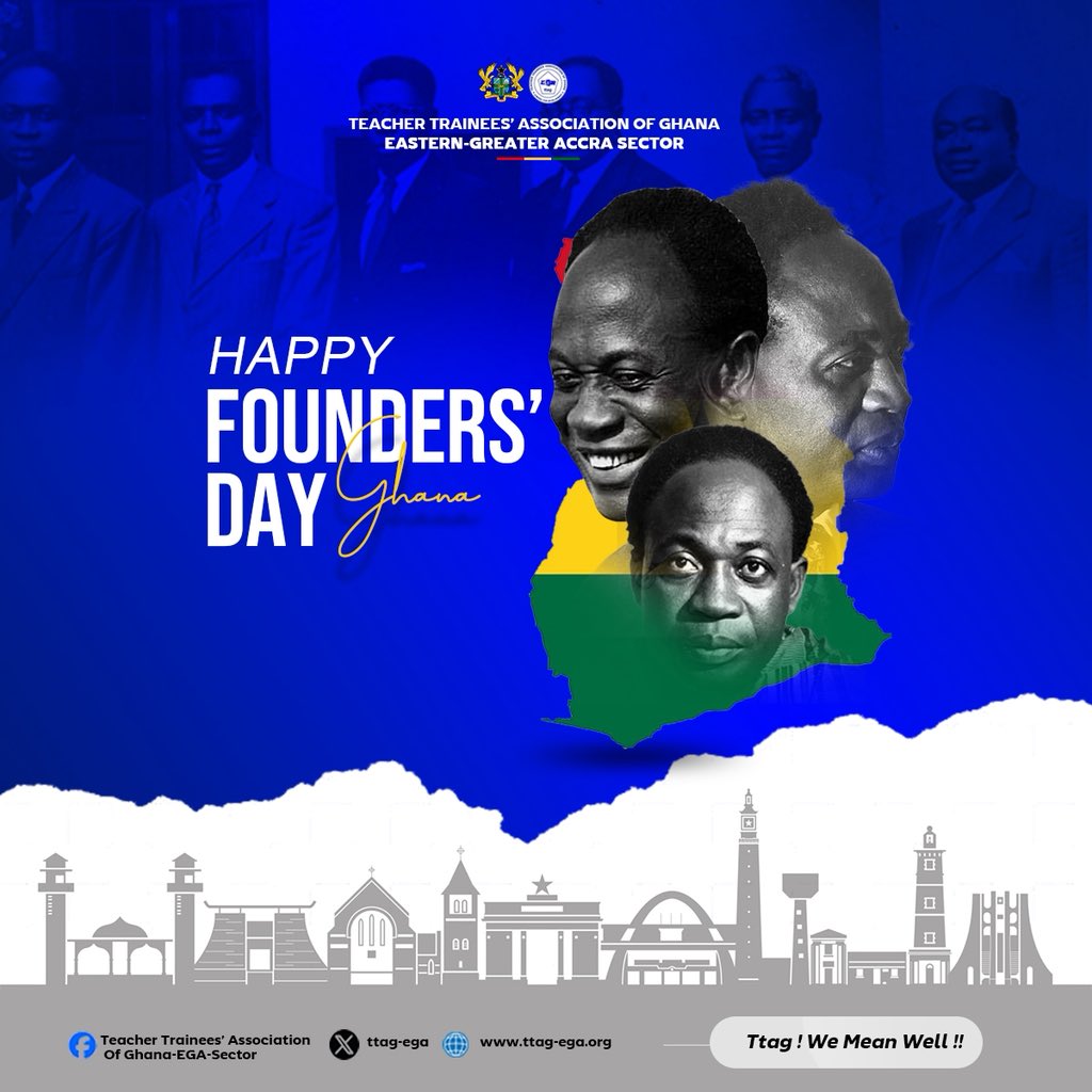 TTAG_EGA's tweet photo. We remember and celebrate the legacy of our First ever Prime Minister and Founding Father of our beloved Nation, Ghana. 

The torch bearer of Africa your legacies live on . We celebrate a visionary son of Ghana and Africa.

NKRUMAH never dies ✊🏾 https://t.co/EDDEw4LfSh